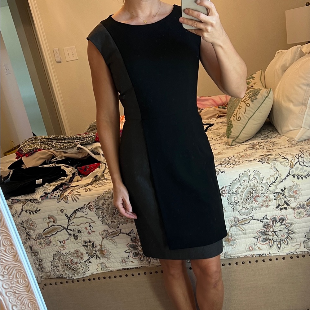 Black and gray Calvin Klein Dress